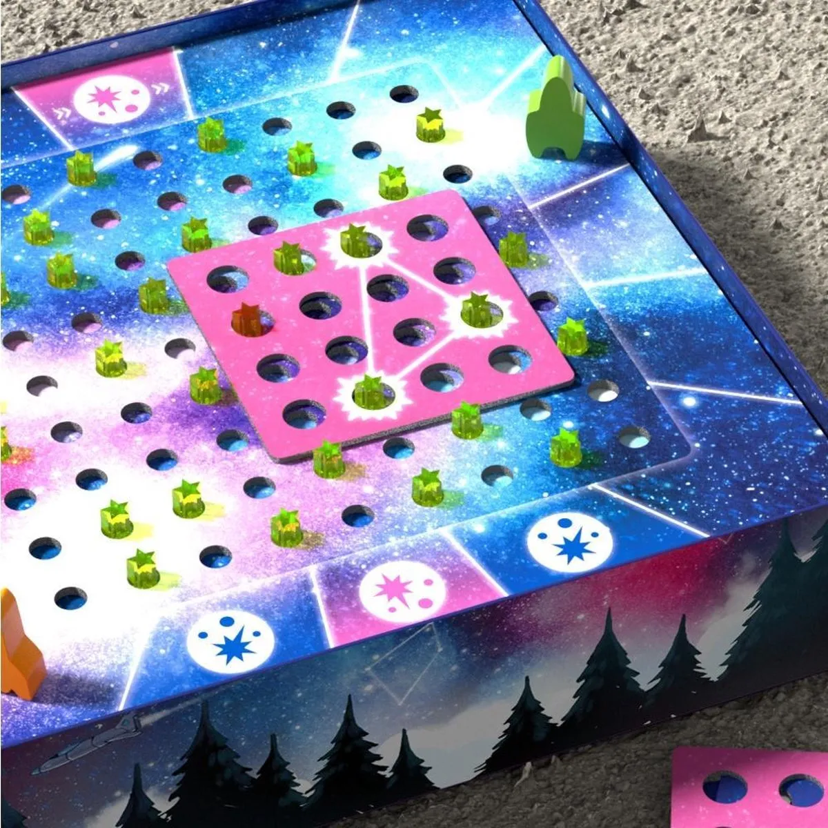 Haba Sterrenzoeker Dobbelspel - 4 Spelers - afbeelding 6 van 6