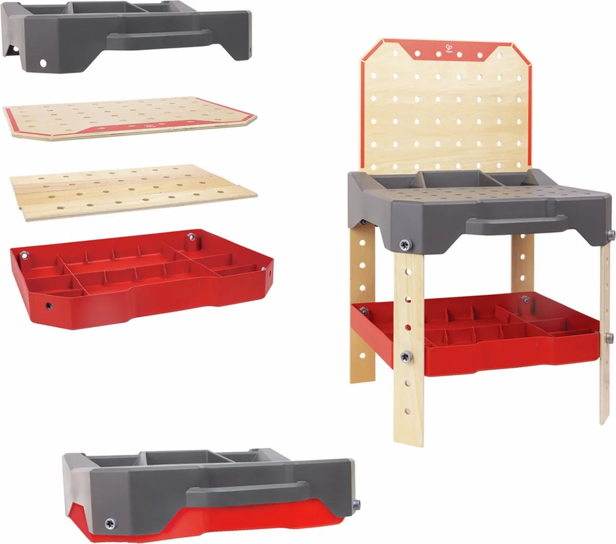 Hape E3036 Werkbank Spielset - 1 Stuks - Multicolor