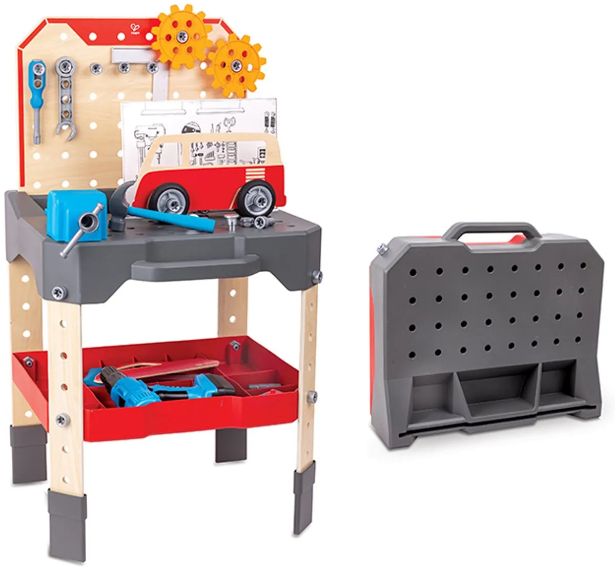 Hape E3036 Werkbank Spielset - 1 Stuks - Multicolor - afbeelding 6 van 6