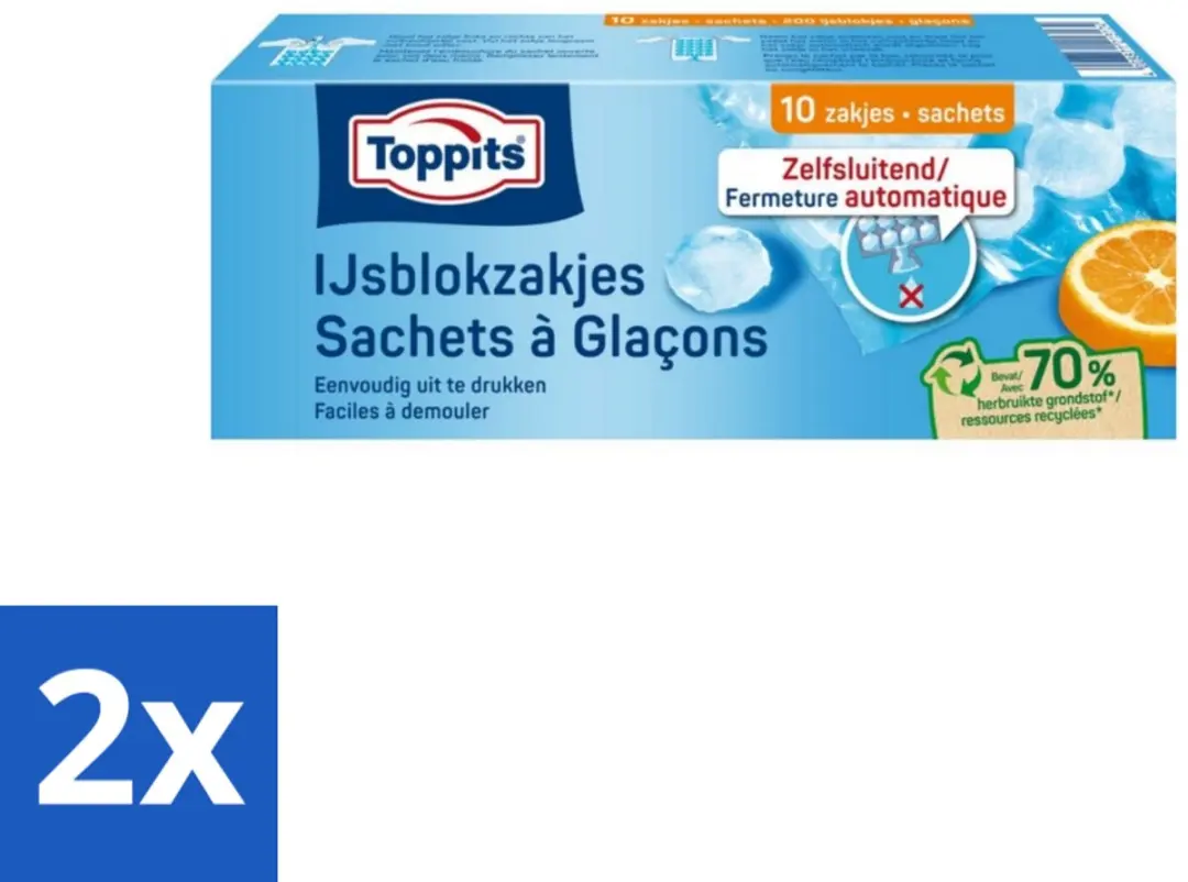 Toppits IJsblokzakjes