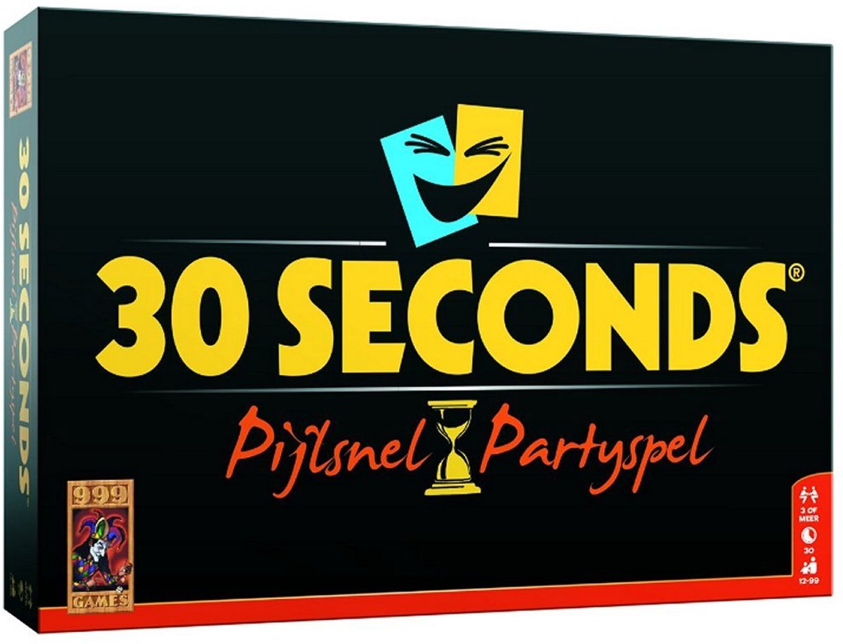 999 Games - 30 Seconds ® - Hilarisch Partyspel - Gezelschapsspel - Actiespel - Nederlandstalig
