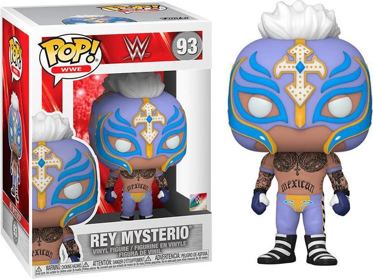 Funko WWE POP! Rey Mysterio Verzamelfiguur 9cm - Multicolor