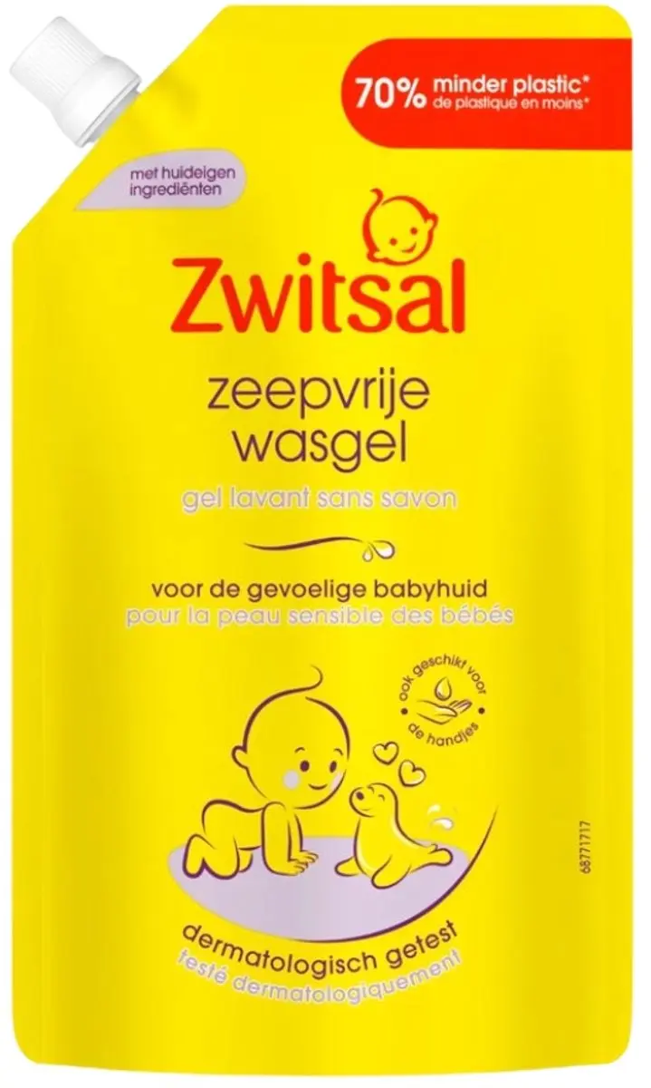 Zwitsal Wasgel Navulling 500ml