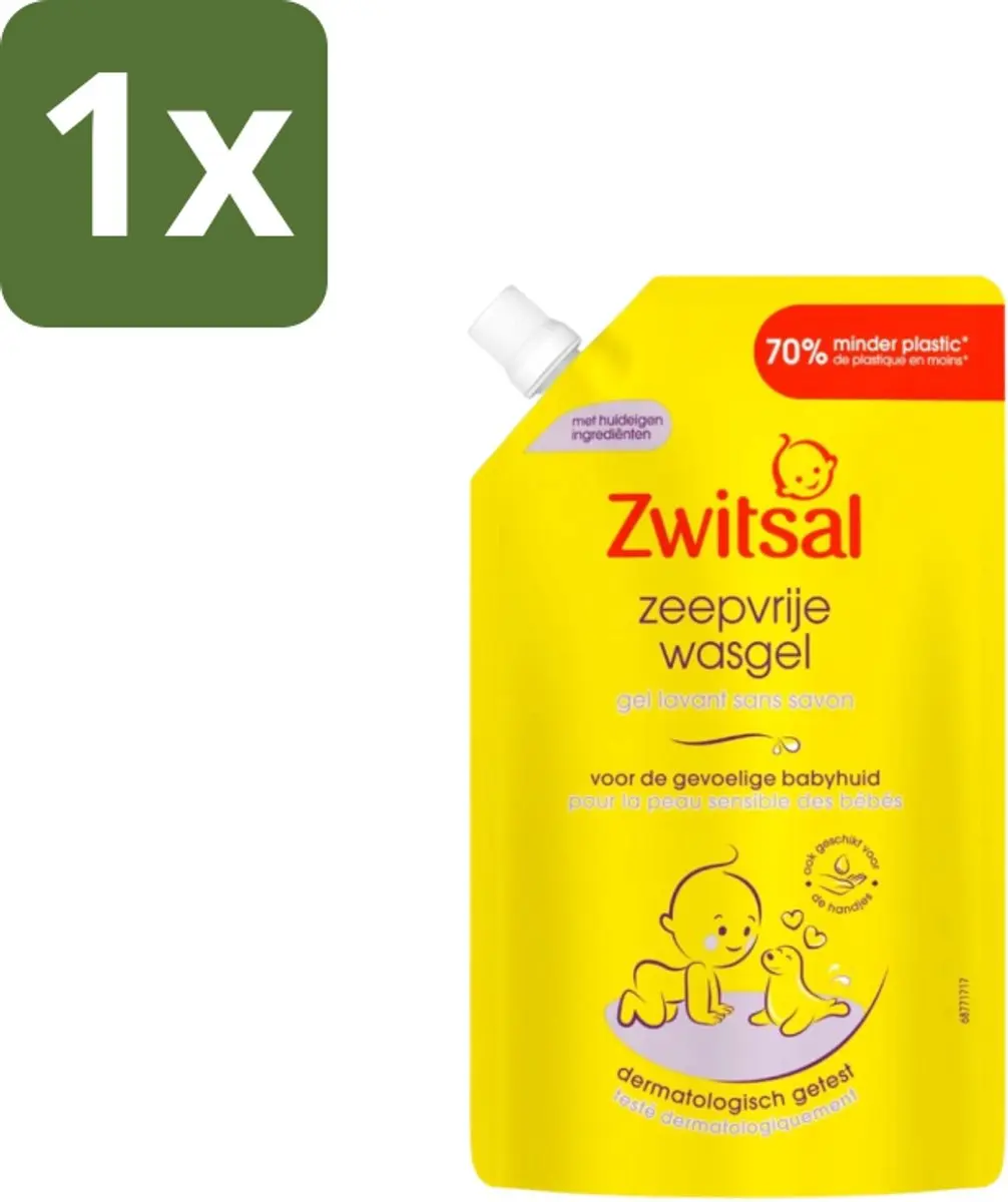 Zwitsal Wasgel Navulling 500ml