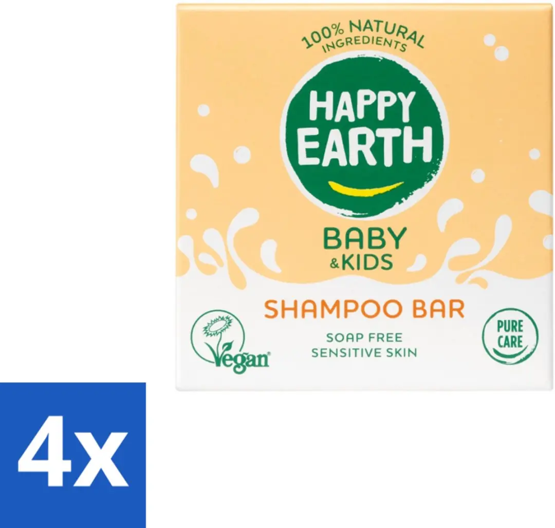 Happy Earth Baby & Kids Shampoo Bar 50g