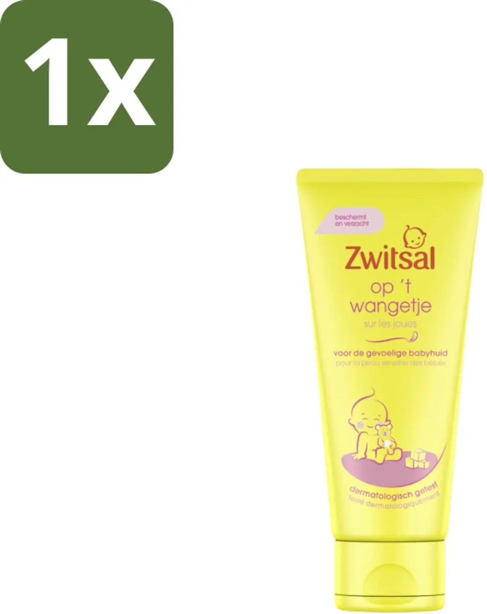 Zwitsal Gezichtscrème Op 't Wangetje 100ml