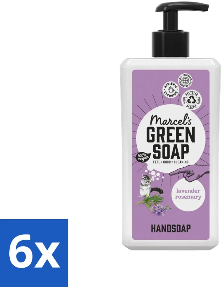 Marcel's Green Soap Handzeep Lavendel & Rozemarijn 3L