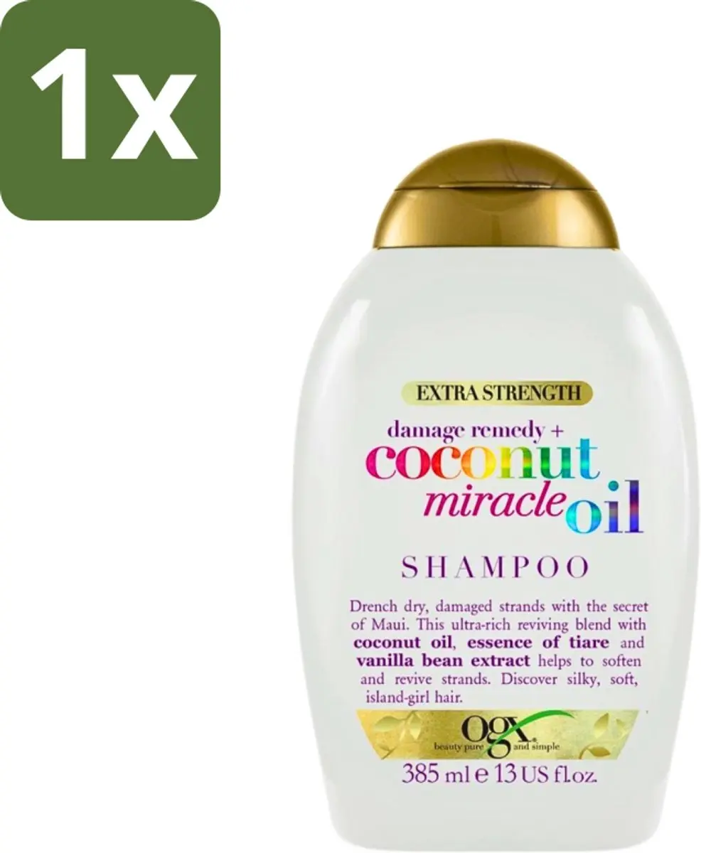 OGX Coconut Miracle Oil Shampoo 385ml