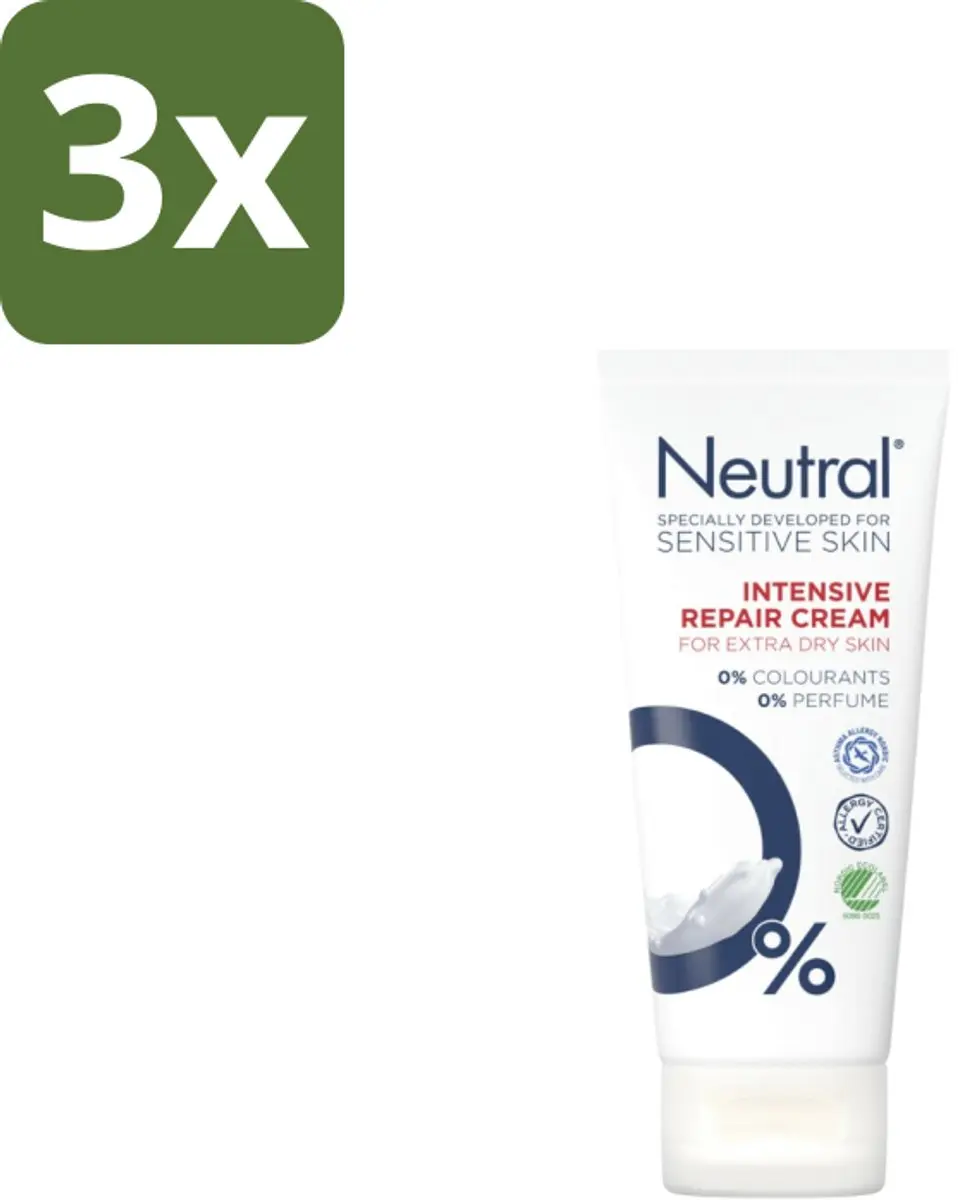 Neutral 0% Intensive Repair Cream Parfumvrij 100ml