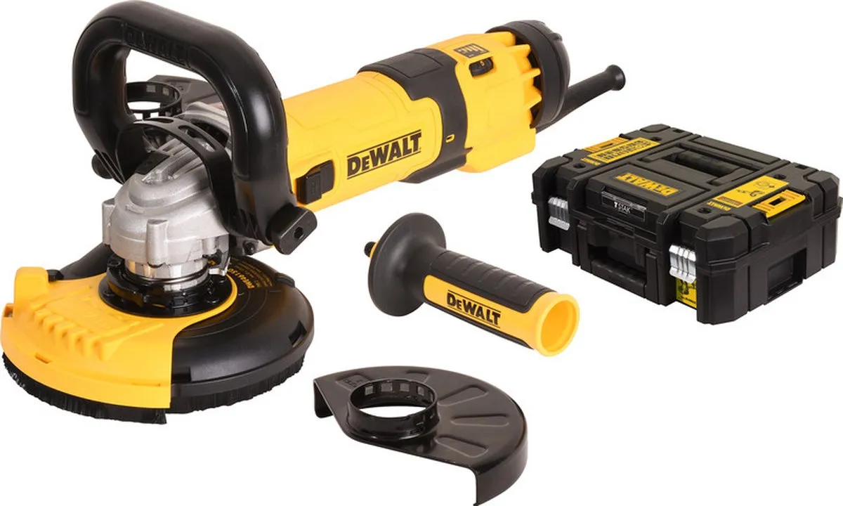 DeWalt DWE4257KT Betonschuurmachine 125mm 1500W