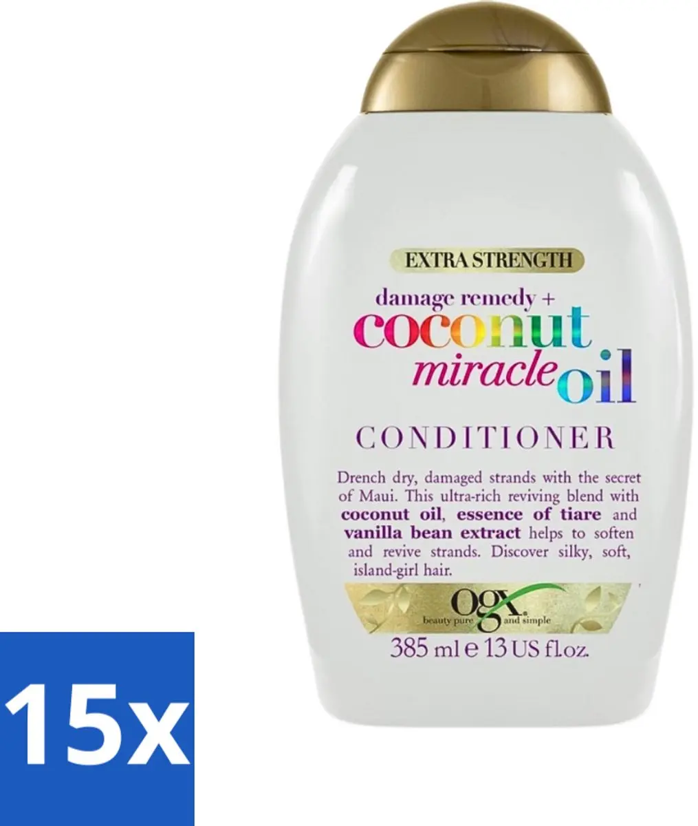 OGX Coconut Miracle Oil Conditioner 385ml