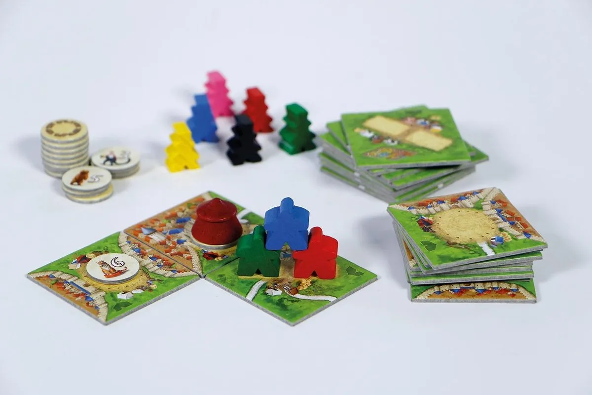 999 Games Carcassonne Het Circus Uitbreiding - Bordspel - afbeelding 6 van 6