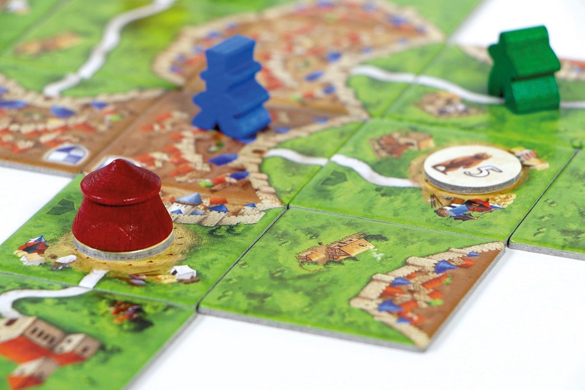 999 Games - Carcassonne: Het Circus - Uitbreiding - Bordspel