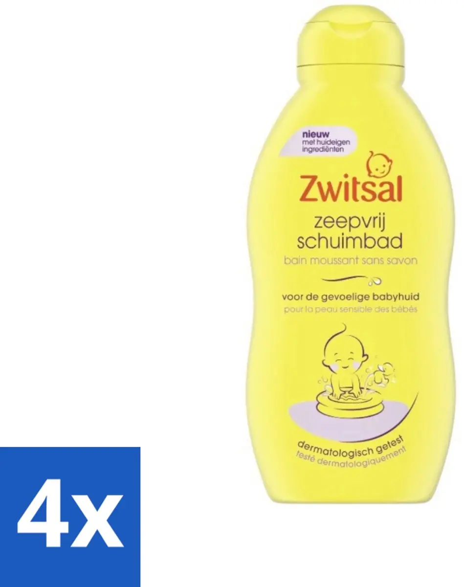 Zwitsal Schuimbad Zeepvrij 200ml