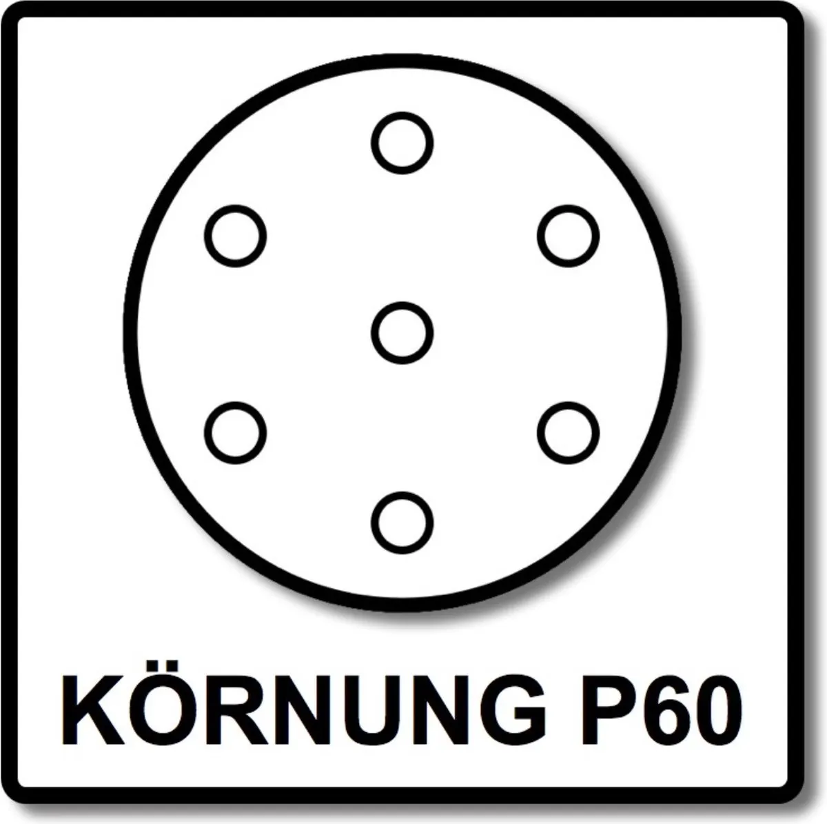 Festool Schuurschijf 125mm Korrel 50 - Rood