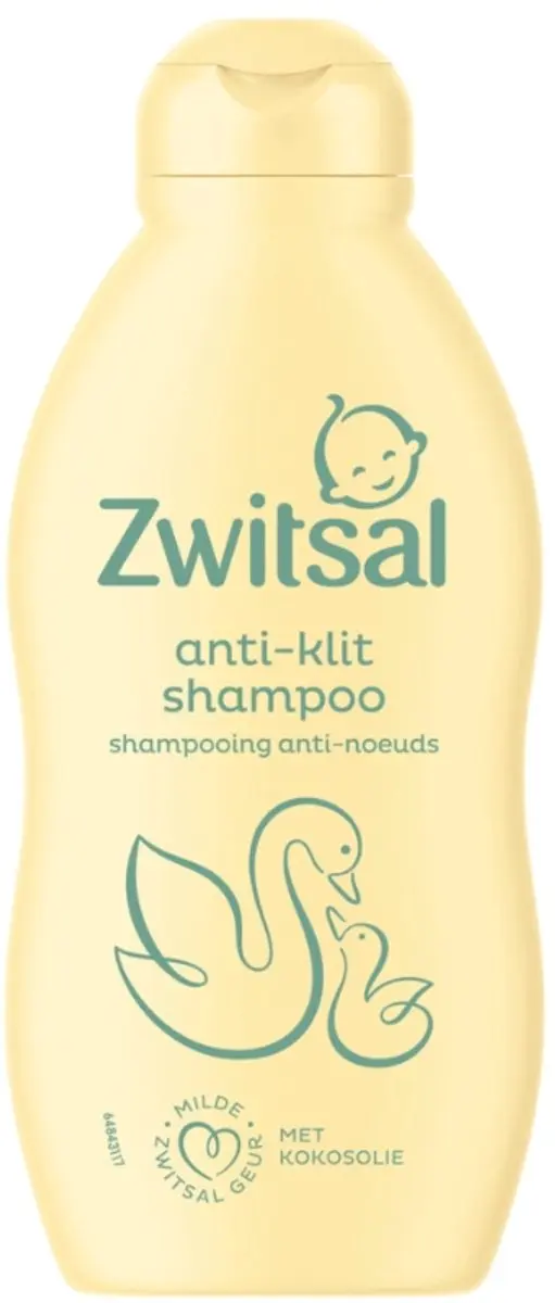 Zwitsal Anti-Klit Shampoo 200ml - 2 Stuks