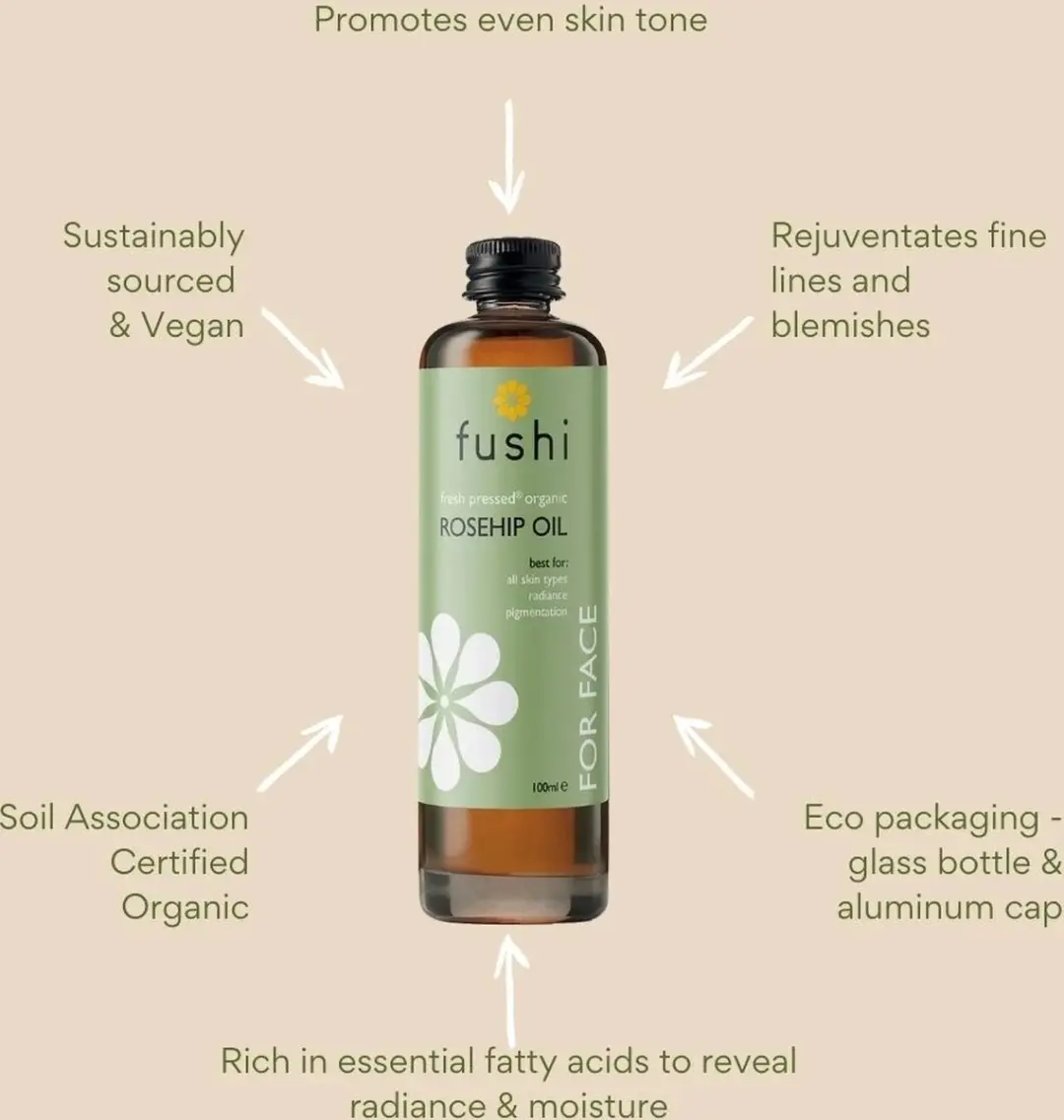 Fushi Biologische Rozenbottelolie 100ml