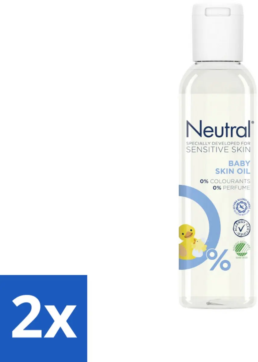 Neutral Parfumvrije Babyolie 300ml