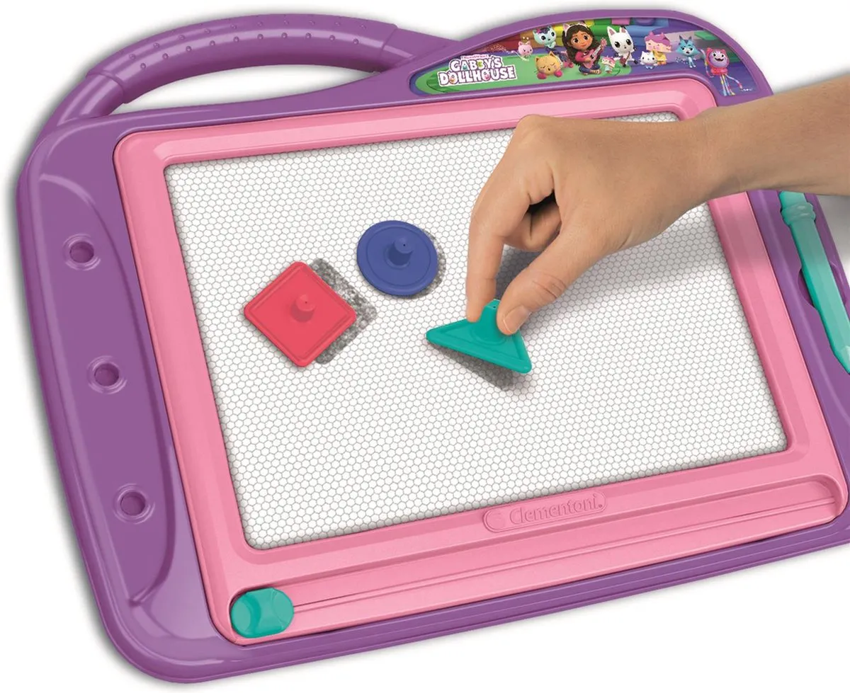 Clementoni Gabby’s Poppenhuis Magnetisch Tekenbord - Multicolor