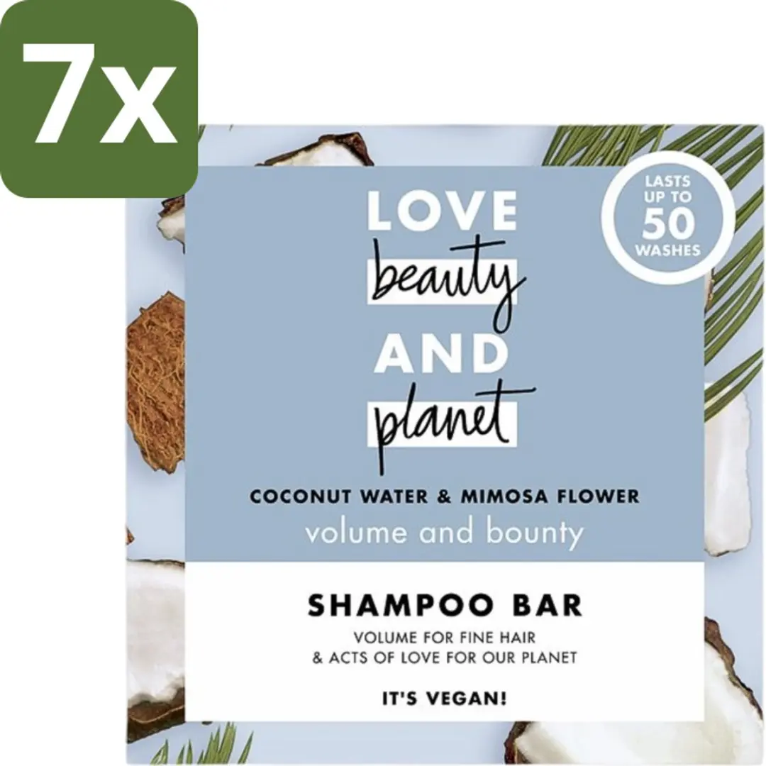 Love Beauty and Planet Shampoo Bar Coconut Water & Mimosa Flower