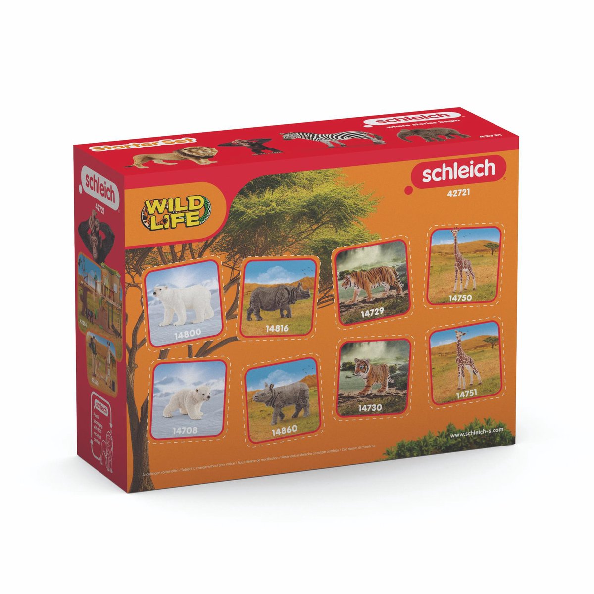 Schleich Wild Life Afrika starterset speelgoedfiguren dieren.