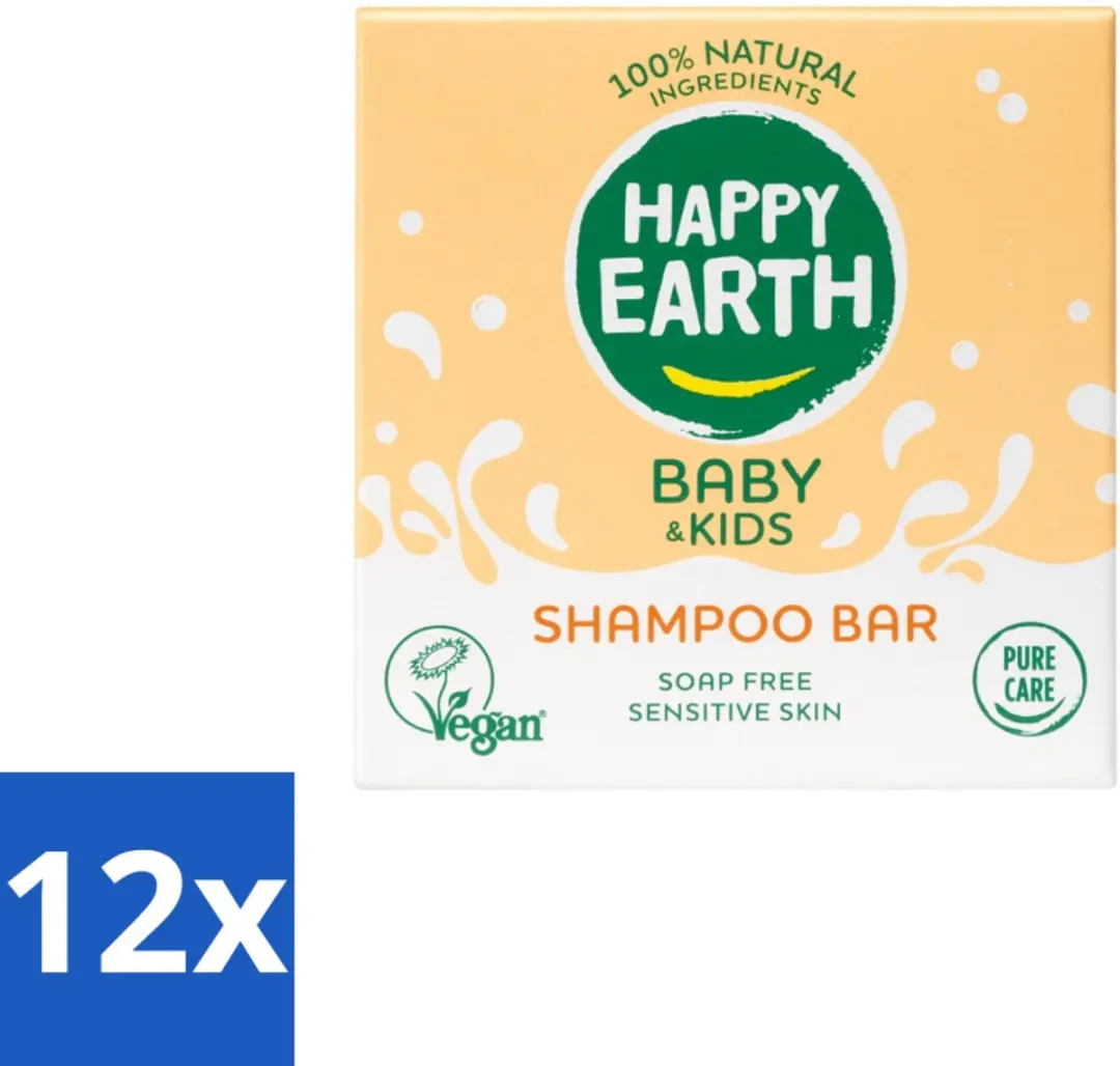 Happy Earth Baby & Kids Shampoo Bar 50g