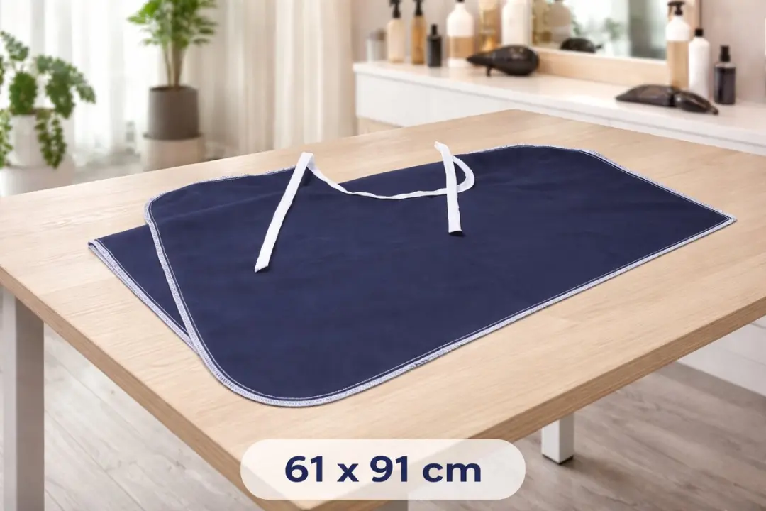 Vitility Slabber Brandvertragend Doek - Blauw/Wit - afbeelding 6 van 6