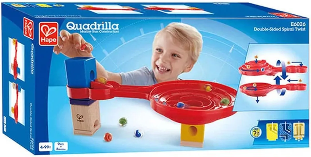 Hape Doppel-Spirale - 1 Stuk - Multicolor