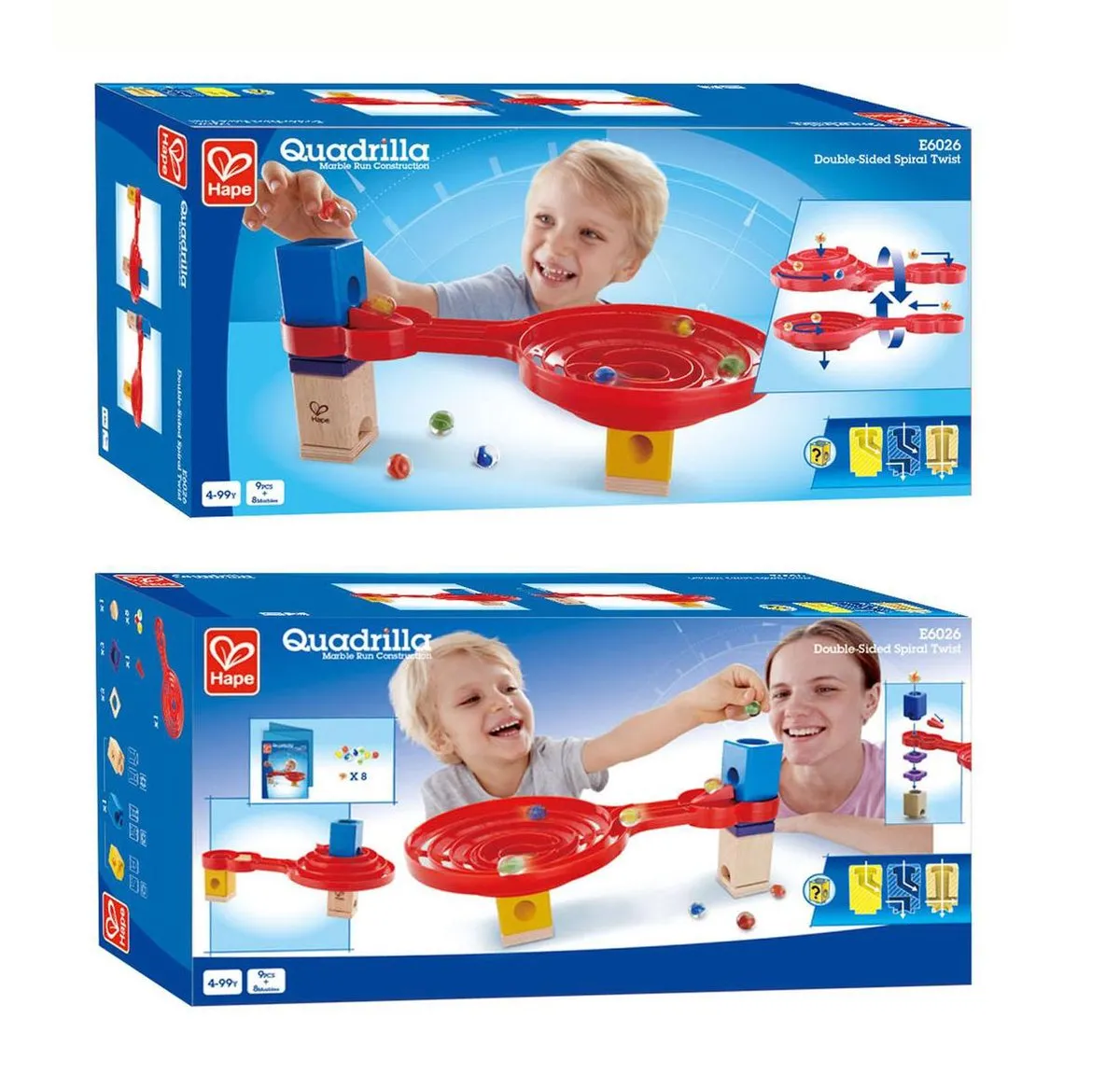 Hape Doppel-Spirale - 1 Stuk - Multicolor