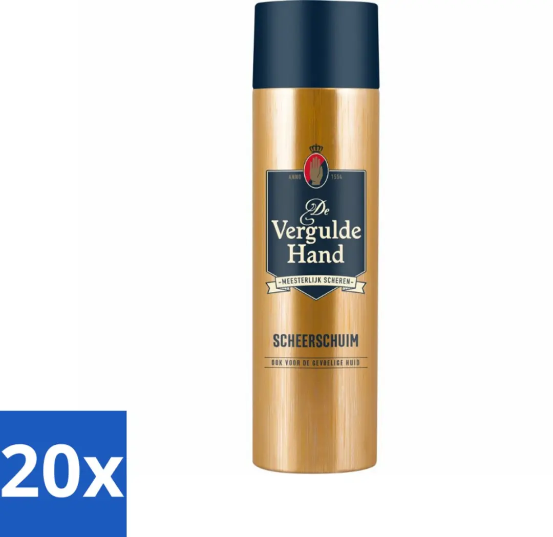 Vergulde Hand Scheerschuim 250ml