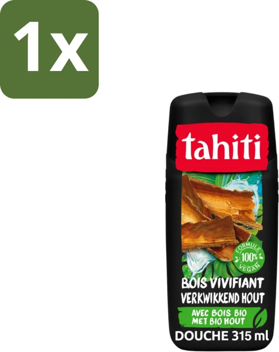 Tahiti Douchegel Tropenhout Vegan 315ml