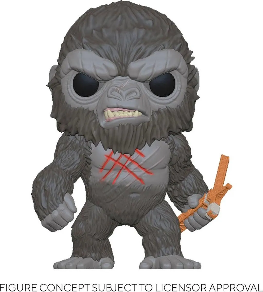 Funko Godzilla Vs Kong POP! Battle Worn Kong 50954 - 9cm - Multicolours