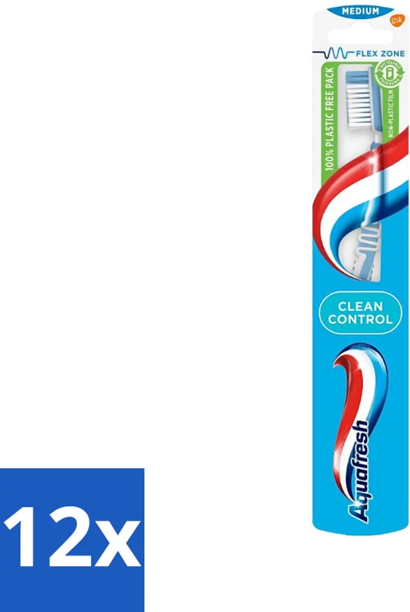 Aquafresh Tandenborstel Clean Control Medium