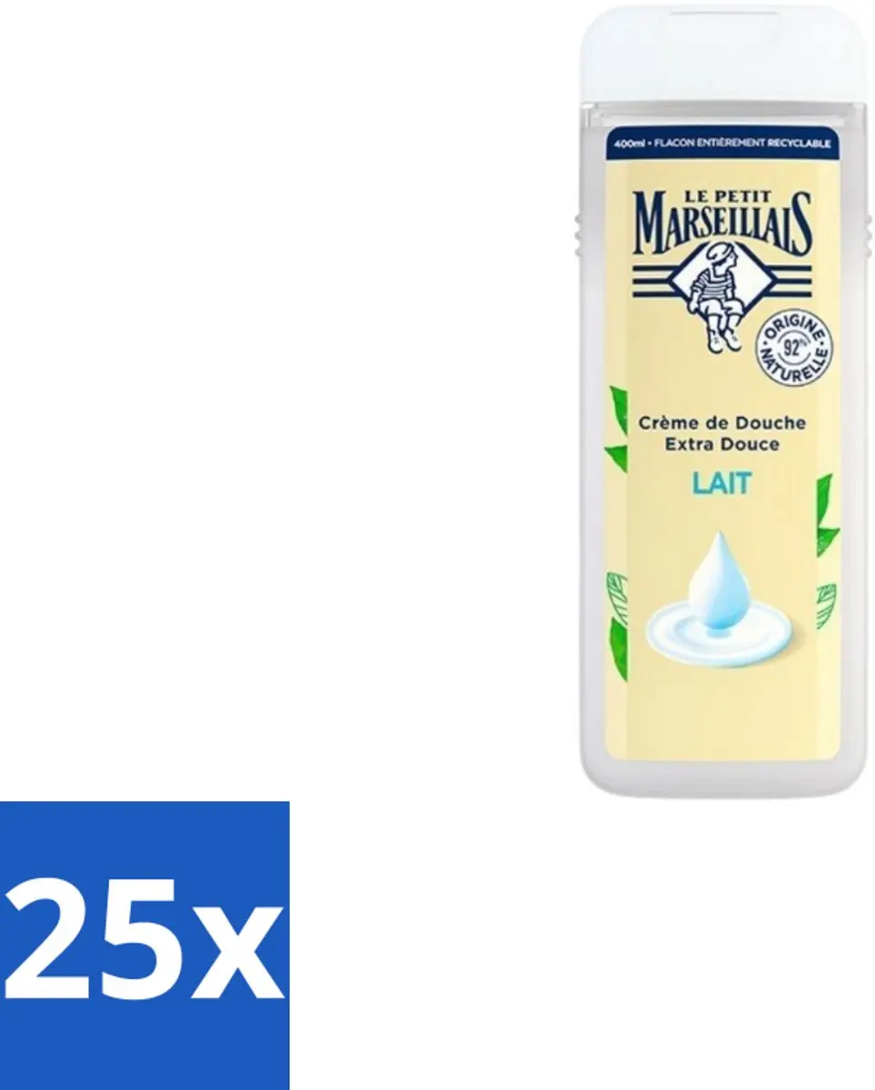 Le Petit Marseillais Douchecrème Lait 400ml