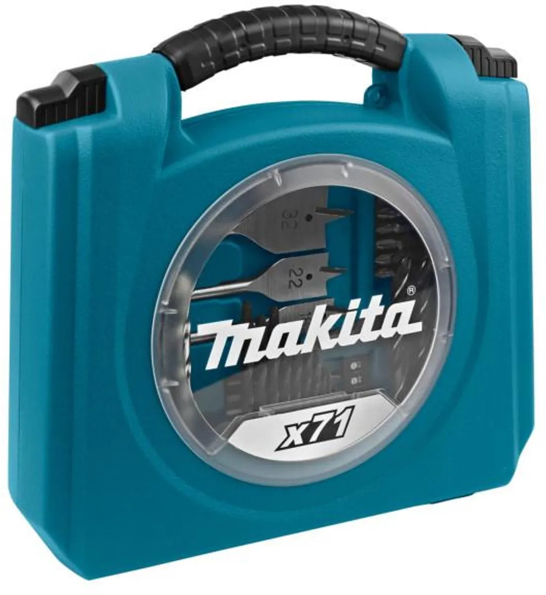 Makita D-47145 Houtboor- en bitset - 71-delig