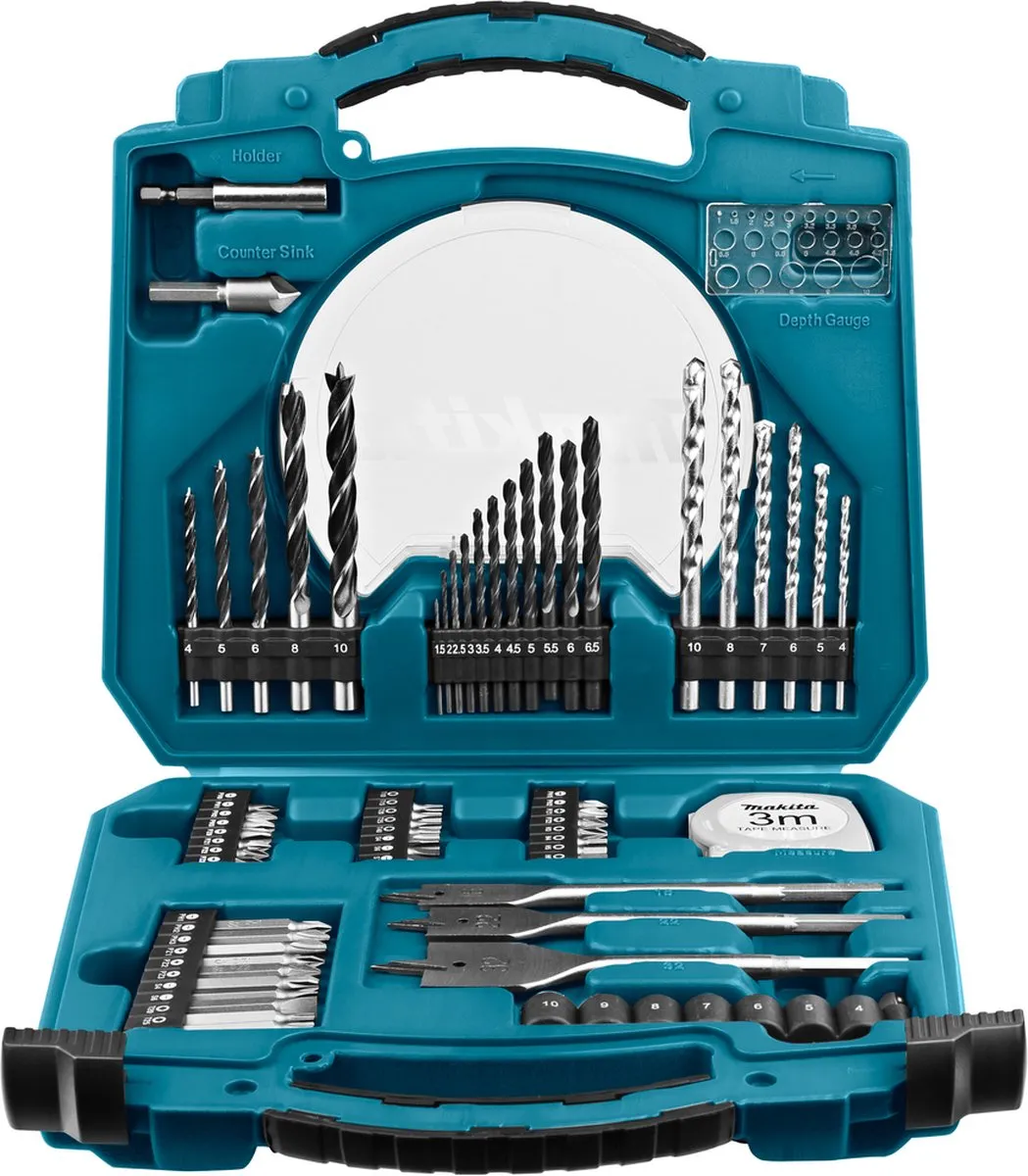 Makita D-47145 Houtboor- en bitset