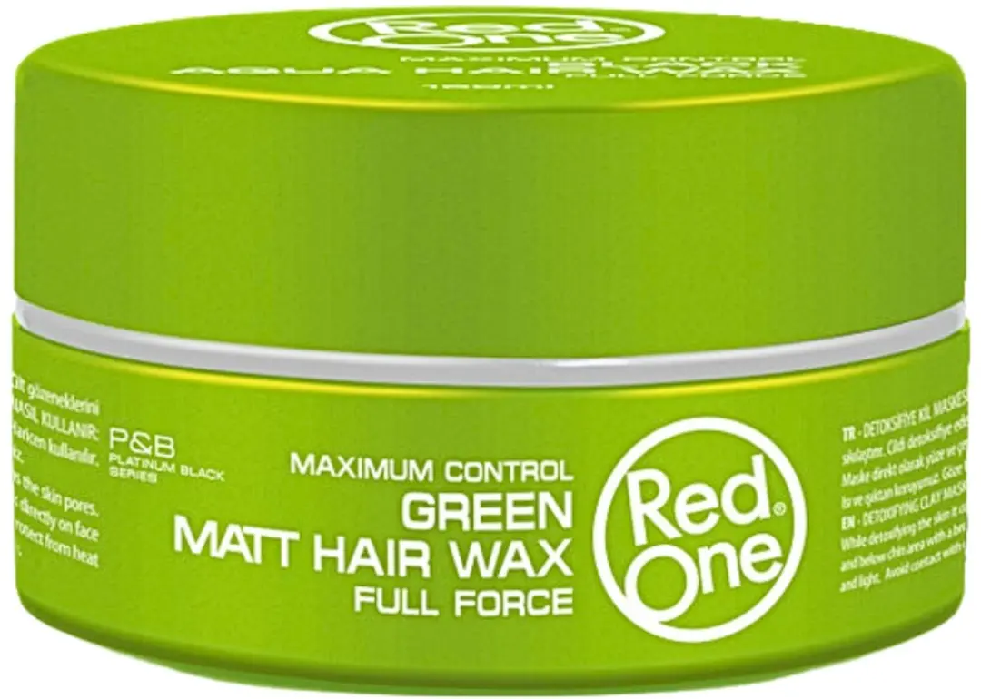 Red One Haarwax Groen 150ml - 7 Stuks