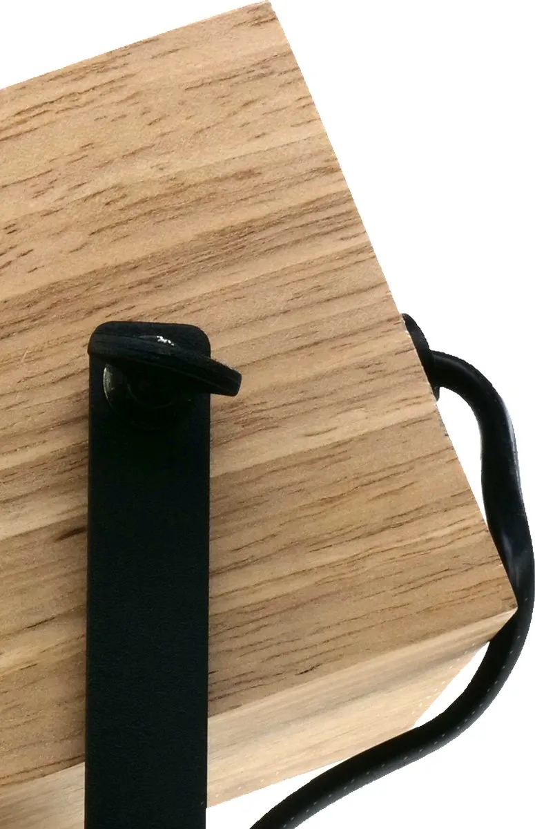 Eglo Ayles Tafellamp GU10 - Zwart/Bruin