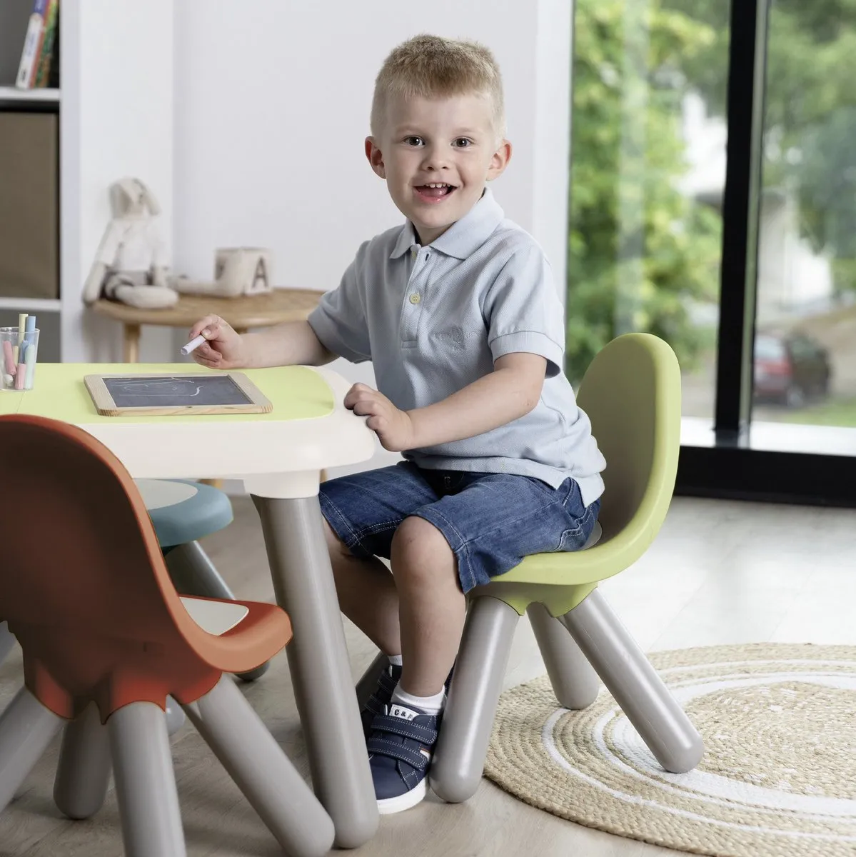 Smoby Kid Table - Groen - 4 Personen