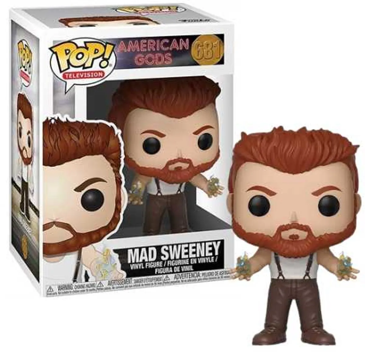 Funko Pop! American Gods Mad Sweeney #681