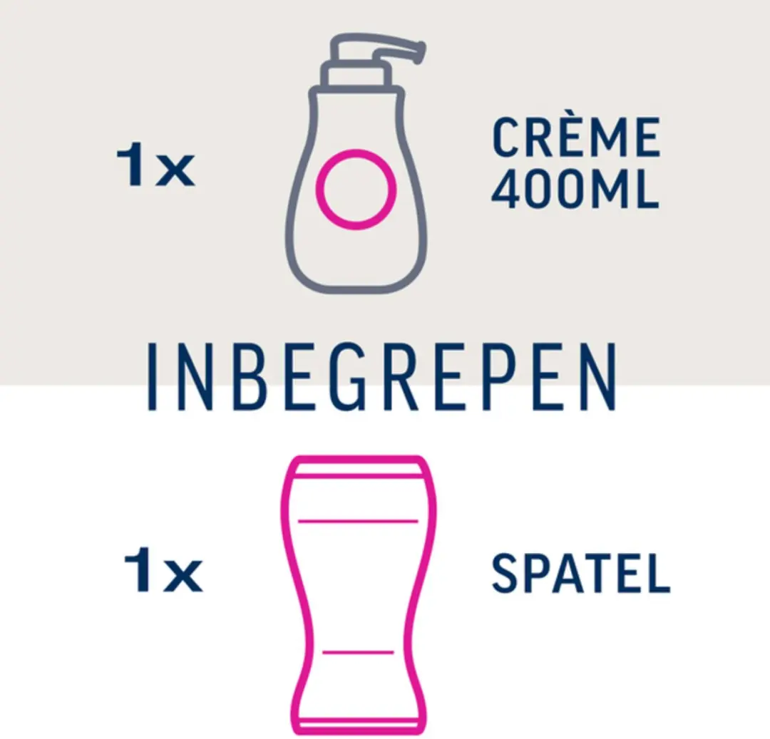 Veet Pure Ontharingscrème 400ml - 4 Stuks