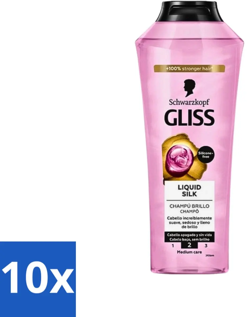 Gliss Kur Shampoo Liquid Silk 400ml