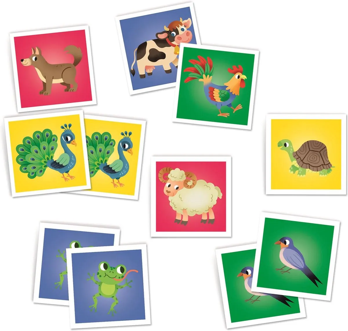 Clementoni Boerderij Dieren Memory 48 Kaarten - Educatief Speelgoed - Multicolor - afbeelding 3 van 6