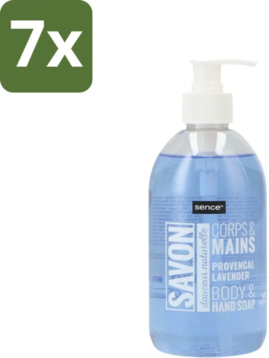 Sence Provencal Lavendel Handzeep 500ml - 7 Stuks