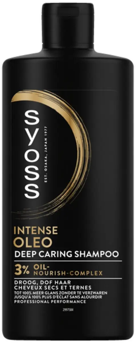 SYOSS Oleo Shampoo Langdurige Styling 440ml - 24 Stuks