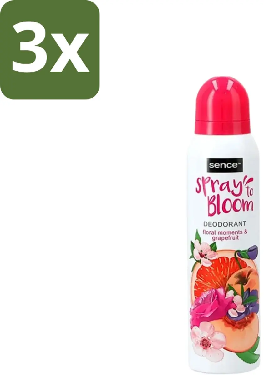 Sence Floral & Grapefruit Deodorant 150ml