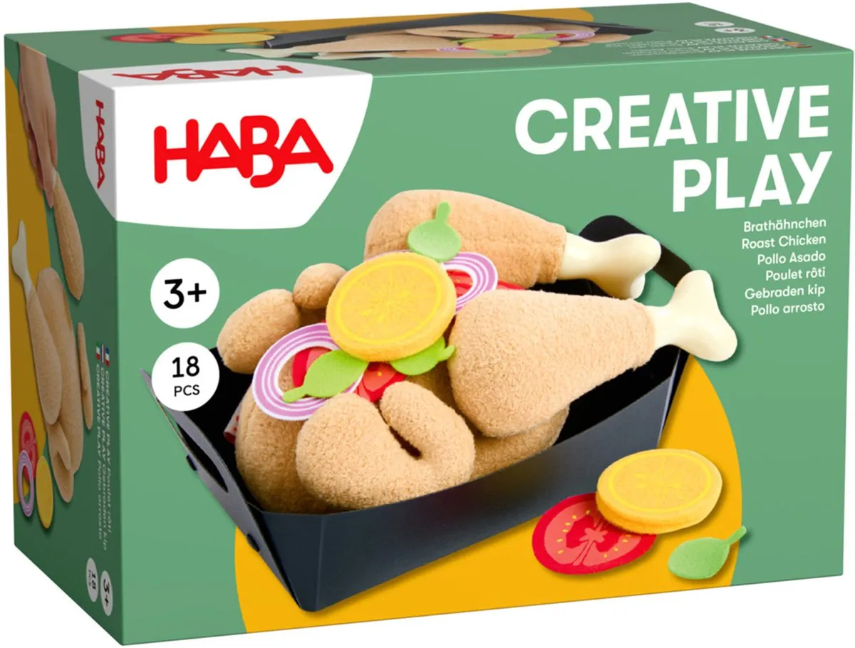 Haba Gebraden Kip Rollenspel Keuken - Multicolor
