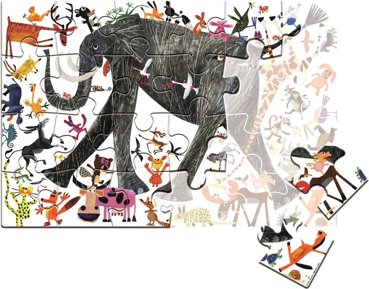 Clementoni Legpuzzel Eco Olifant 24 Stuks
