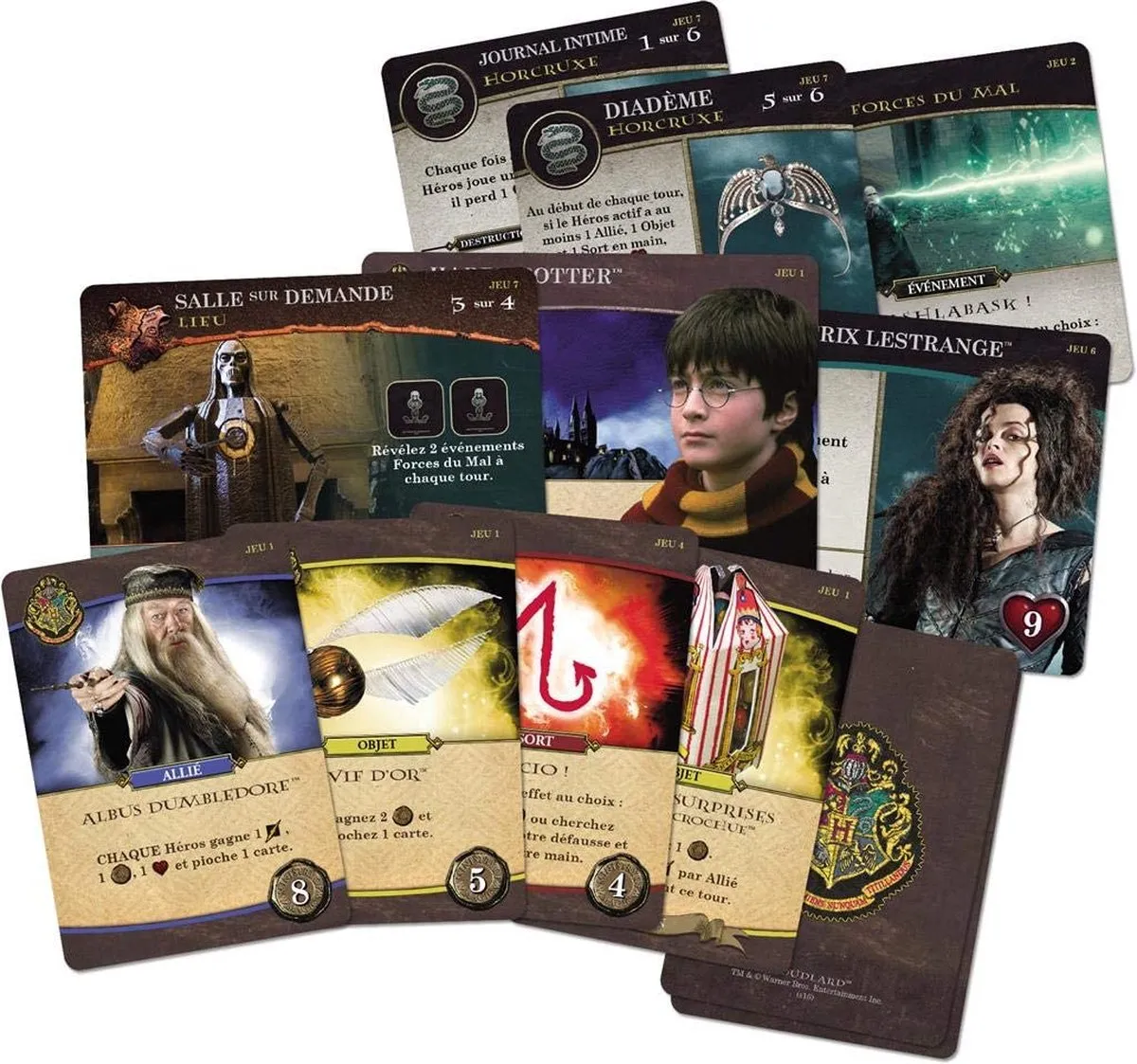Asmodee Harry Potter Hogwart Battle - Strategisch bordspel - Franse Editie