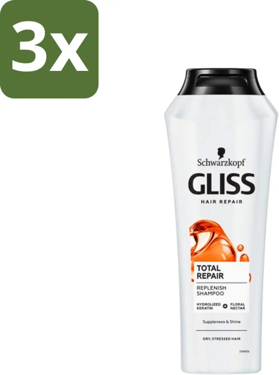 Gliss Kur Total Repair Shampoo 400ml